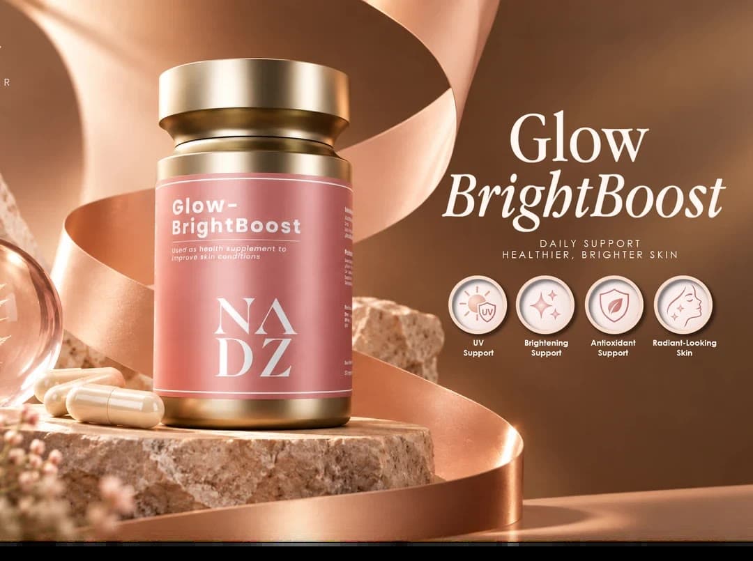 The original product photo of NADZ Glow-BrightBoost uploaded to CiptaMotion
